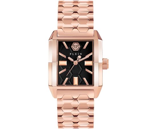 Philipp Plein Ladies Watch Street Couture Offshore Square Rose Gold IP