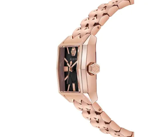 Philipp Plein Ladies Watch Street Couture Offshore Square Rose Gold IP