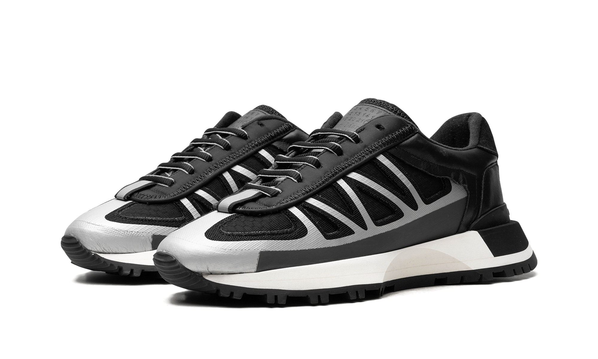 Deconstructed Sneaker „Schwarz“