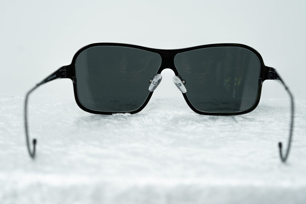 Raf Simons Sunglasses Size Extra Small Rectangular Black and Grey
