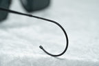 Raf Simons Sunglasses Size Extra Small Rectangular Black and Grey