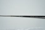 Raf Simons Sunglasses Size Extra Small Rectangular Silver and Grey