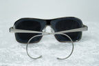 Raf Simons Sunglasses Size Extra Small Rectangular Silver and Grey