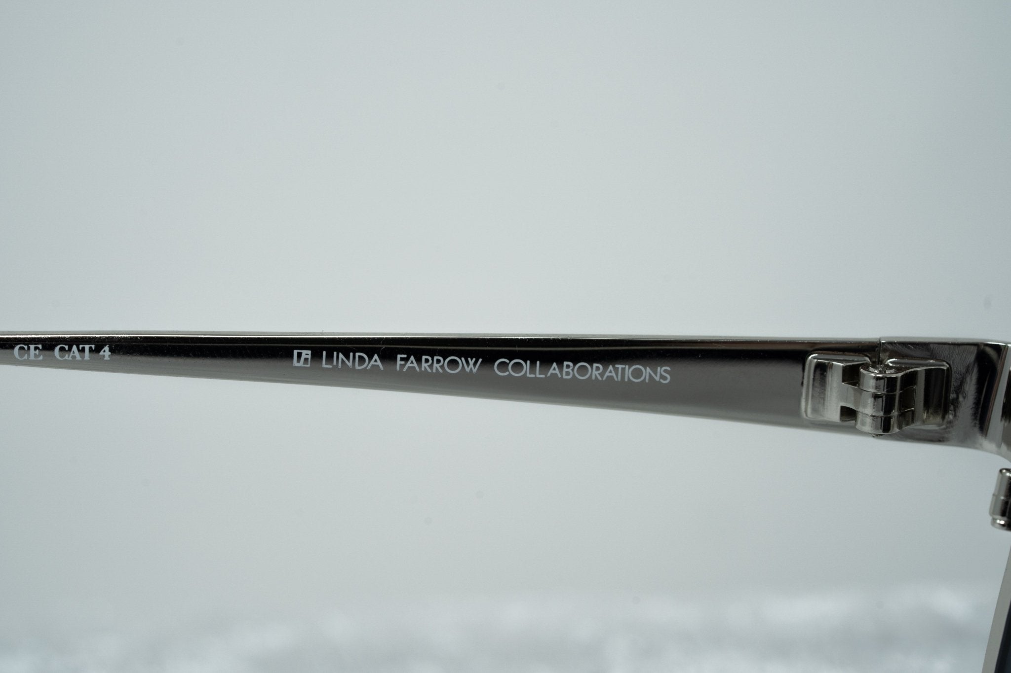 Raf Simons Sunglasses Size Extra Small Rectangular Silver and Grey