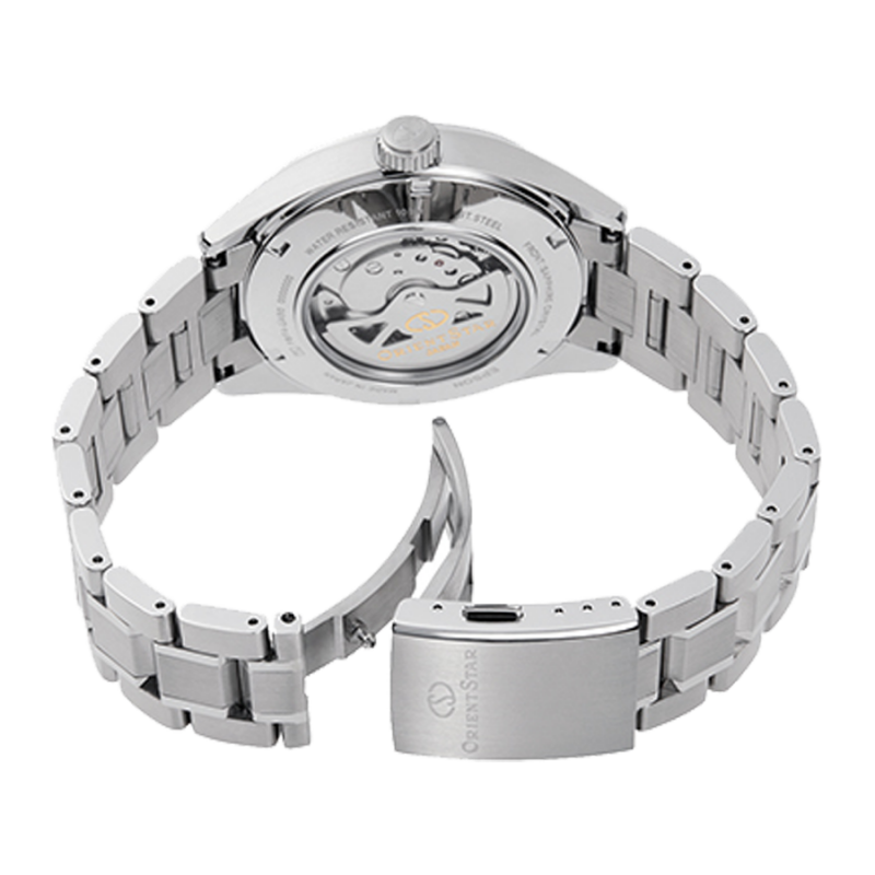 Orient Star Men's Skeleton Green Automatic Watch RE-AV0114E