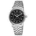 Revue Thommen Men's Black Date Pointer Stainless Steel Automatic Watch