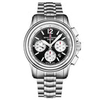 Revue Thommen Men's Airspeed XL Chronograph Automatic Black Dial Watch
