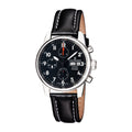 Revue Thommen Airspeed Black Leather Chronograph Automatic Men's Watch