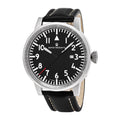 Revue Thommen Men's Airspeed XL Black Leather Automatic Watch