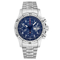 Revue Thommen Airspeed Men's Blue Dial Stainless Steel Chronograph Automatic Watch