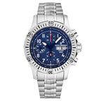 Revue Thommen Airspeed Men's Blue Dial Stainless Steel Chronograph Automatic Watch