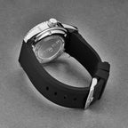 Revue Thommen Diver Men's Blue Dial Rubber Strap Stainless Steel Automatic Watch