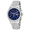 Revue Thommen Pilot Men's Blue Stainless Steel Automatic Chronograph Watch