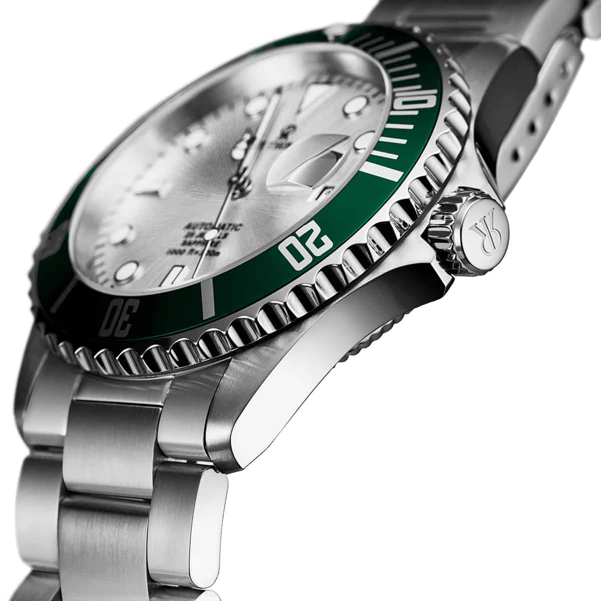 Revue Thommen Diver Men's Silver Dial Stainless Steel Automatic Watch