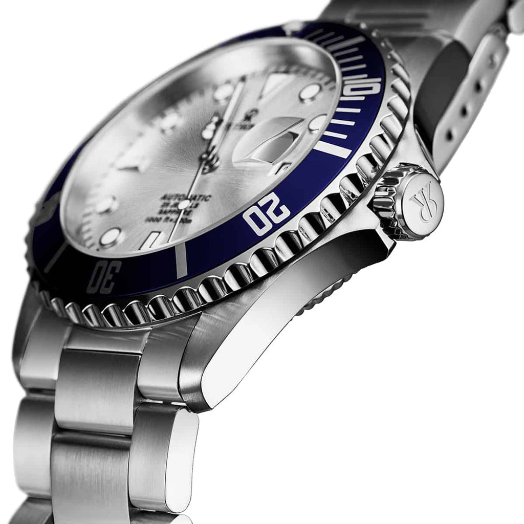 Revue Thommen Diver Men's 42mm Stainless Steel Silver Dial Automatic Watch