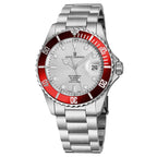 Revue Thommen Diver Men's Silver Dial Stainless Steel Automatic Watch