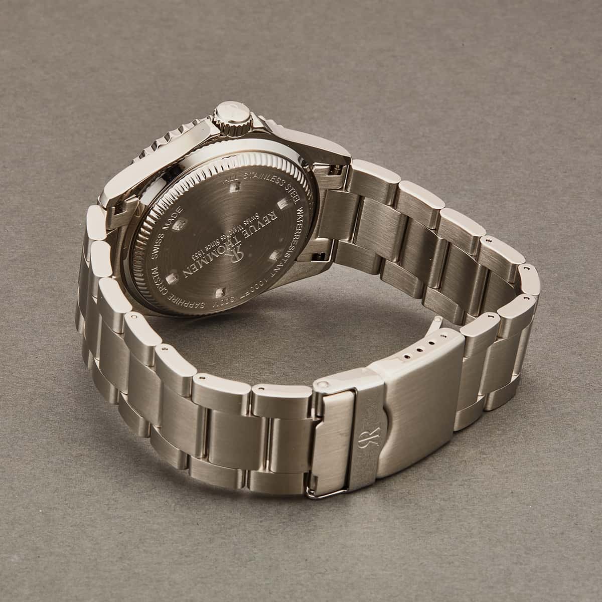 Revue Thommen Diver Men's Silver Dial Stainless Steel Automatic Watch