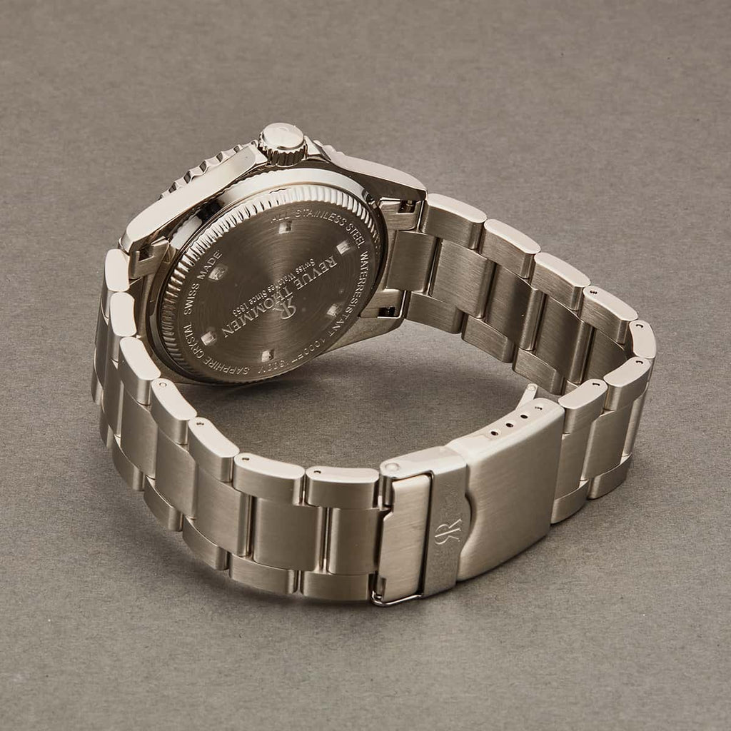 Revue Thommen Diver Men's 42mm Stainless Steel Silver Dial Automatic Watch