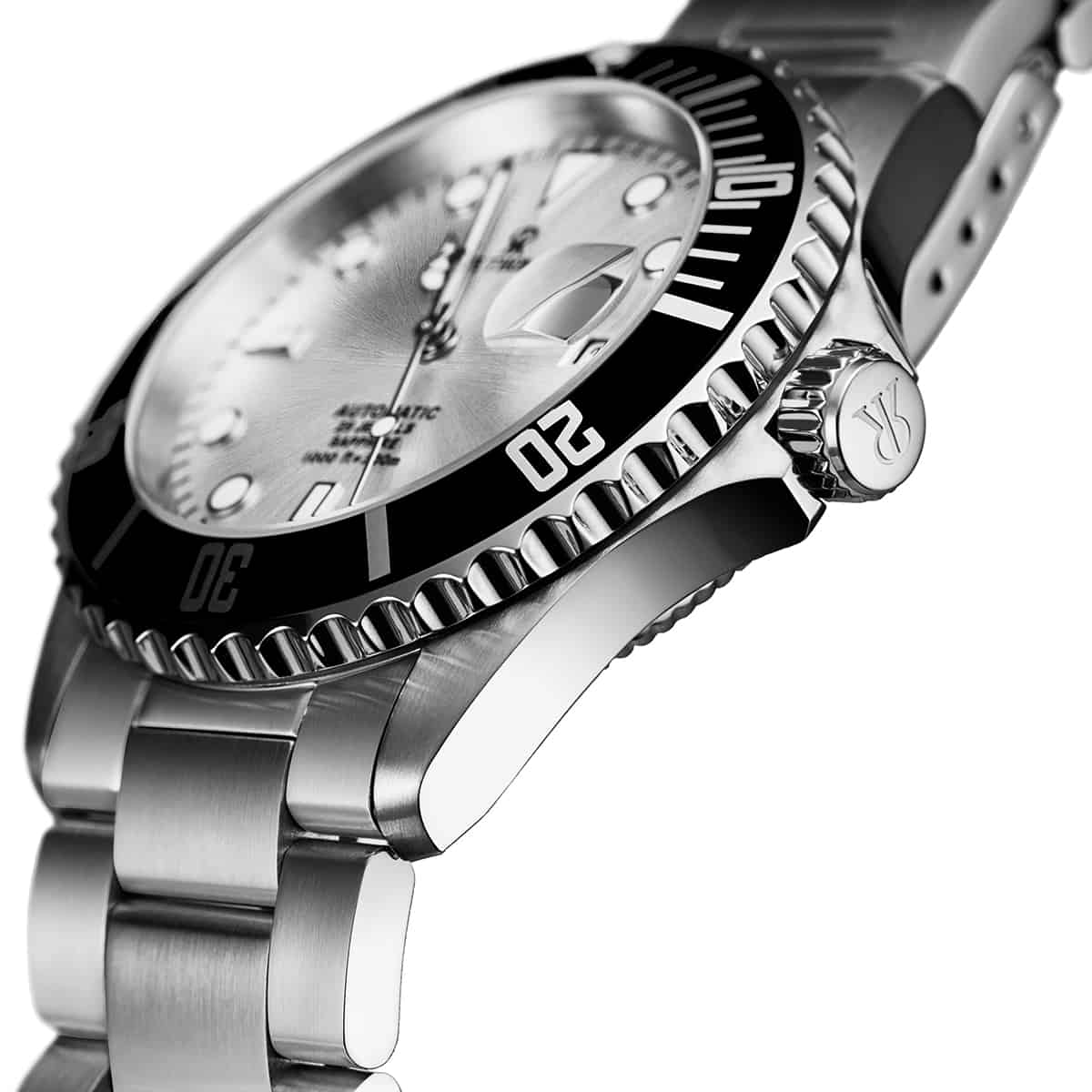 Revue Thommen Diver Men's Silver Dial Stainless Steel Automatic Watch