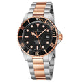 Revue Thommen Diver Men's 42mm Black Two-Tone Automatic Watch