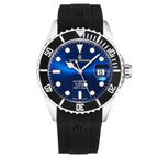 Revue Thommen Diver Men's Blue Rubber Strap Swiss Automatic Watch