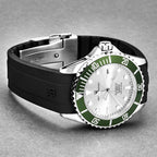 Revue Thommen Diver Men’s 42mm Silver Green Automatic Watch