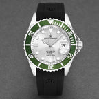 Revue Thommen Diver Men’s 42mm Silver Green Automatic Watch
