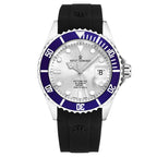 Revue Thommen Diver Men's 42mm Silver Blue Automatic Watch