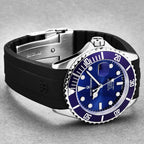 Revue Thommen Diver Black Blue Automatic Men'sWatch