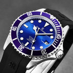 Revue Thommen Diver Black Blue Automatic Men'sWatch