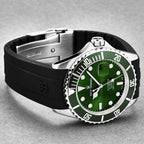 Revue Thommen Diver Men's 42mm Green Swiss Automatic Watch