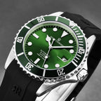 Revue Thommen Diver Men's 42mm Green Swiss Automatic Watch