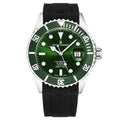 Revue Thommen Diver Men's 42mm Green Swiss Automatic Watch