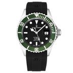 Revue Thommen Diver Men's 42mm Automatic Black Rubber Strap Watch