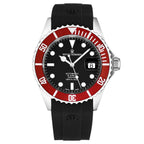 Revue Thommen Diver Black Red Automatic Men's Watch