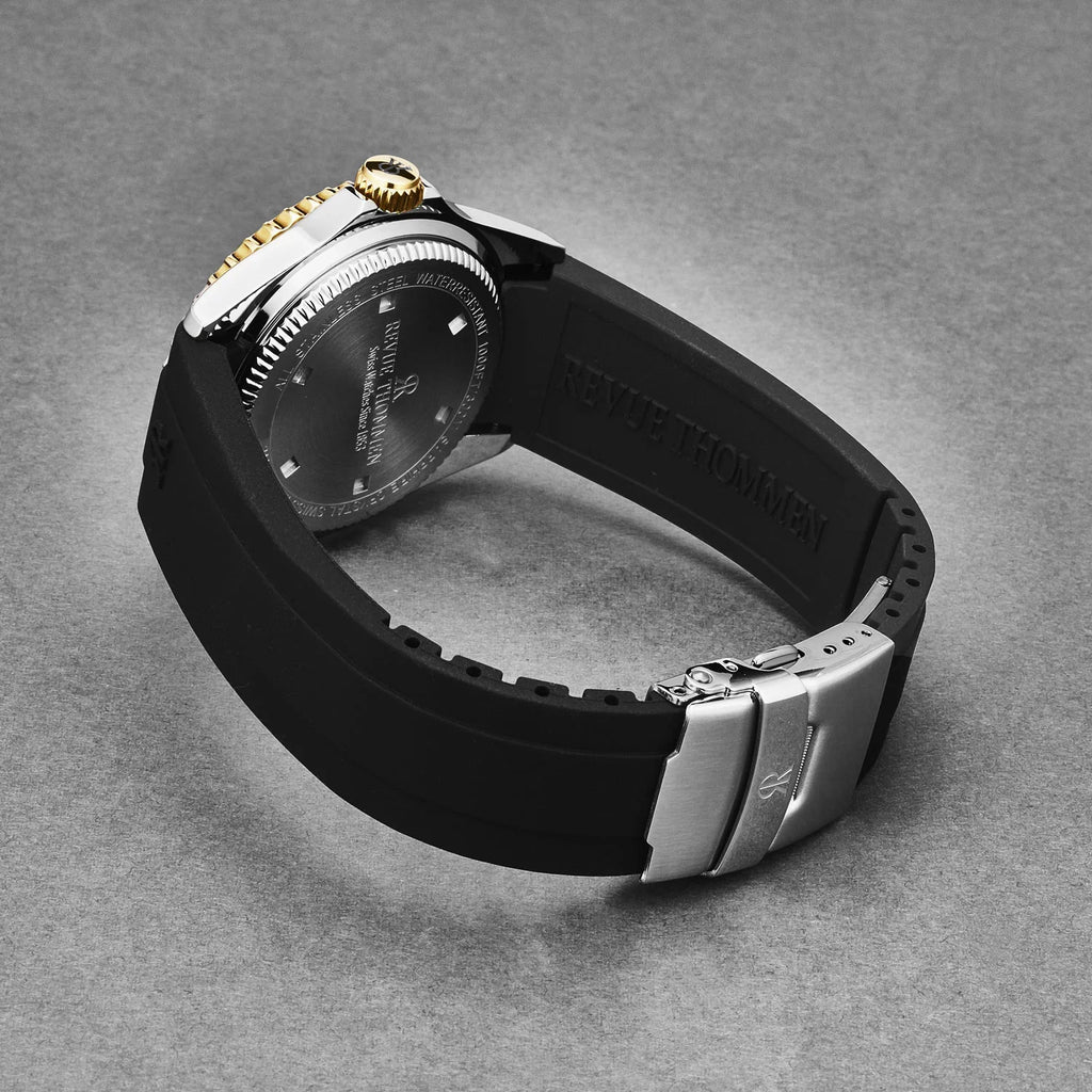 Revue Thommen Diver Men's 42mm Blue Automatic Watch