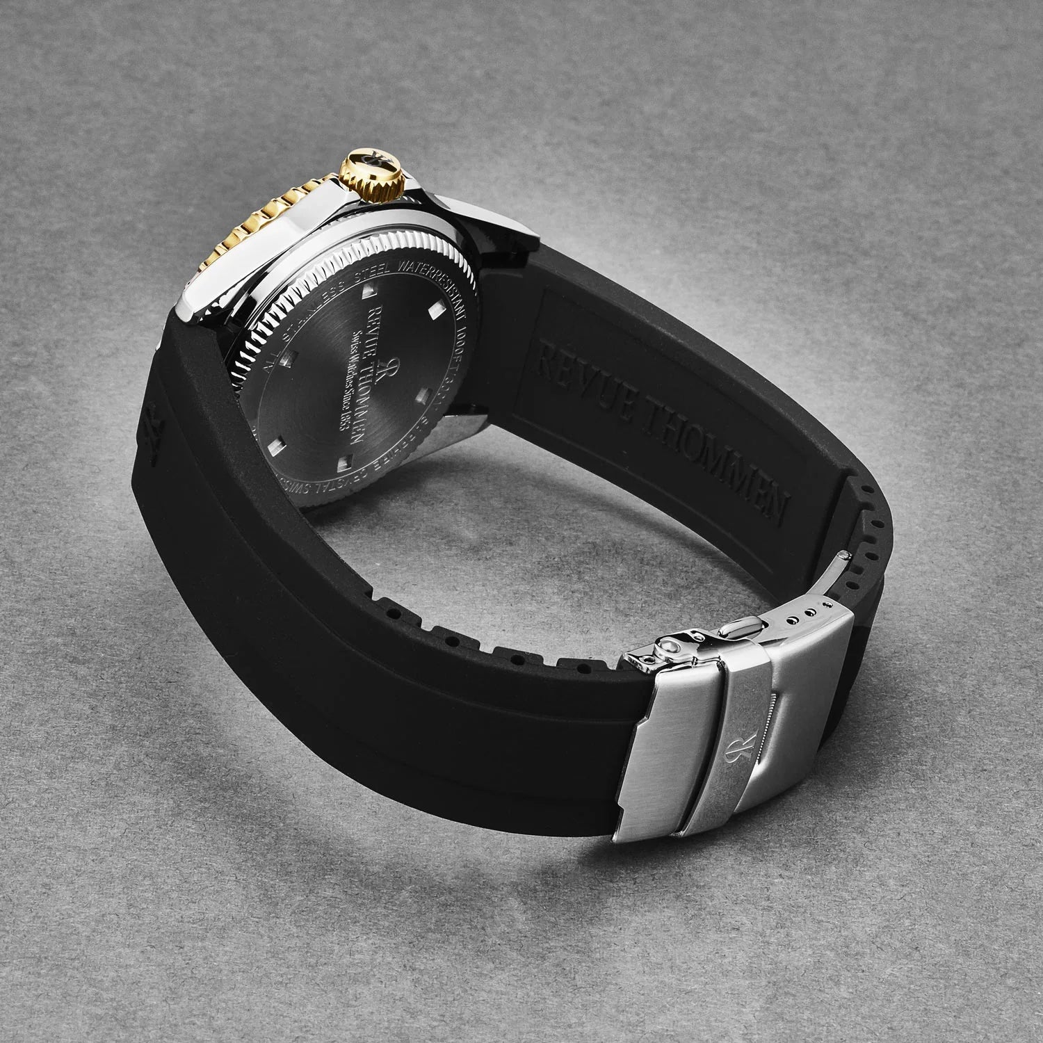 Revue Thommen Diver Men's 42mm Black Automatic Watch