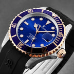 Revue Thommen Diver Black Blue Automatic Men's Watch