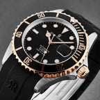 Revue Thommen Diver Black Automatic Men's Watch