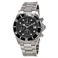Revue Thommen Diver Men's Black Chronograph Stainless Steel Automatic Watch