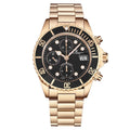 Revue Thommen Diver Men's Black Chronograph Automatic Watch