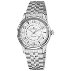 Revue Thommen XLarge Men's 43mm Silver Date Pointer Automatic Watch