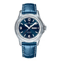 Revue Thommen Men's Airspeed Blue Leather Strap Automatic Watch