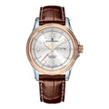 Revue Thommen Men's Airspeed 44mm Bicolour Brown Automatic Watch