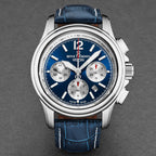 Revue Thommen Men's Airspeed XL 44mm Chronograph Blue Automatic Watch