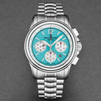 Revue Thommen Men's Airspeed XL 44mm Chronograph Automatic Glacier Blue Watch