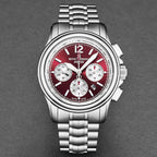 Revue Thommen Air Speed Chrono 46mm Red Automatic Men's Watch