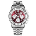 Revue Thommen Air Speed Chrono 46mm Red Automatic Men's Watch