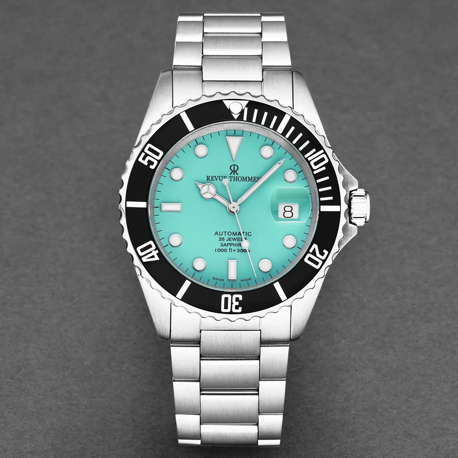 Revue Thommen Diver Men's Green Stainless Steel Automatic Watch 17571.2231