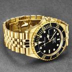 Revue Thommen Men's Diver Black Gold Automatic Watch